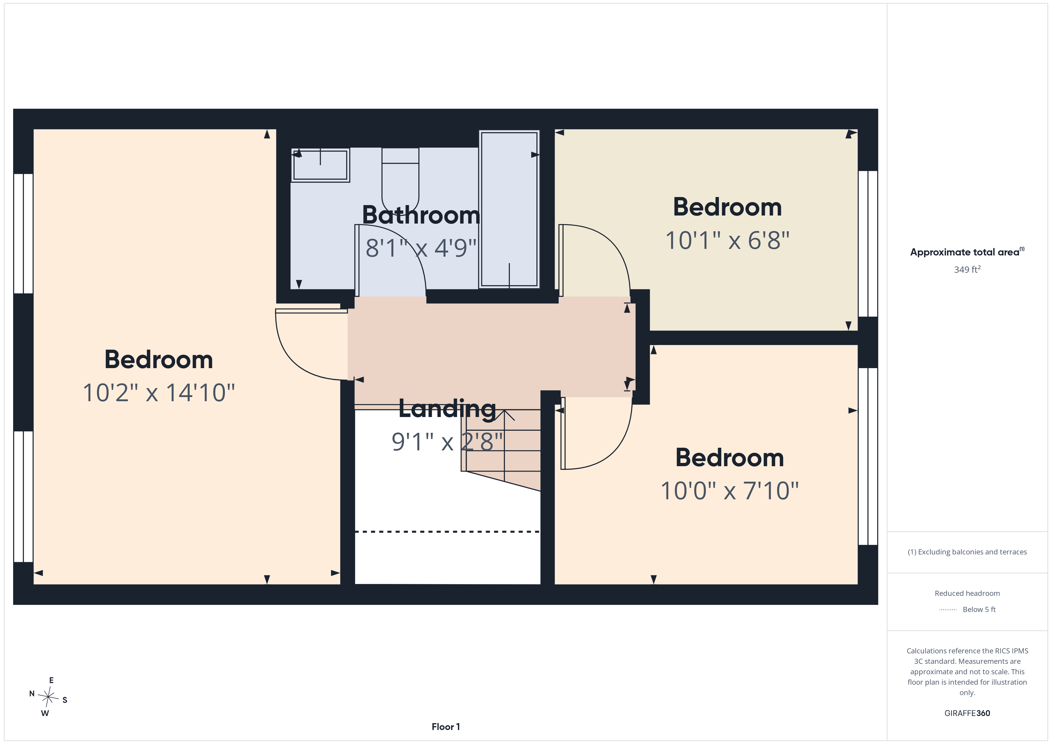 Ashford - Floor 1 Plan