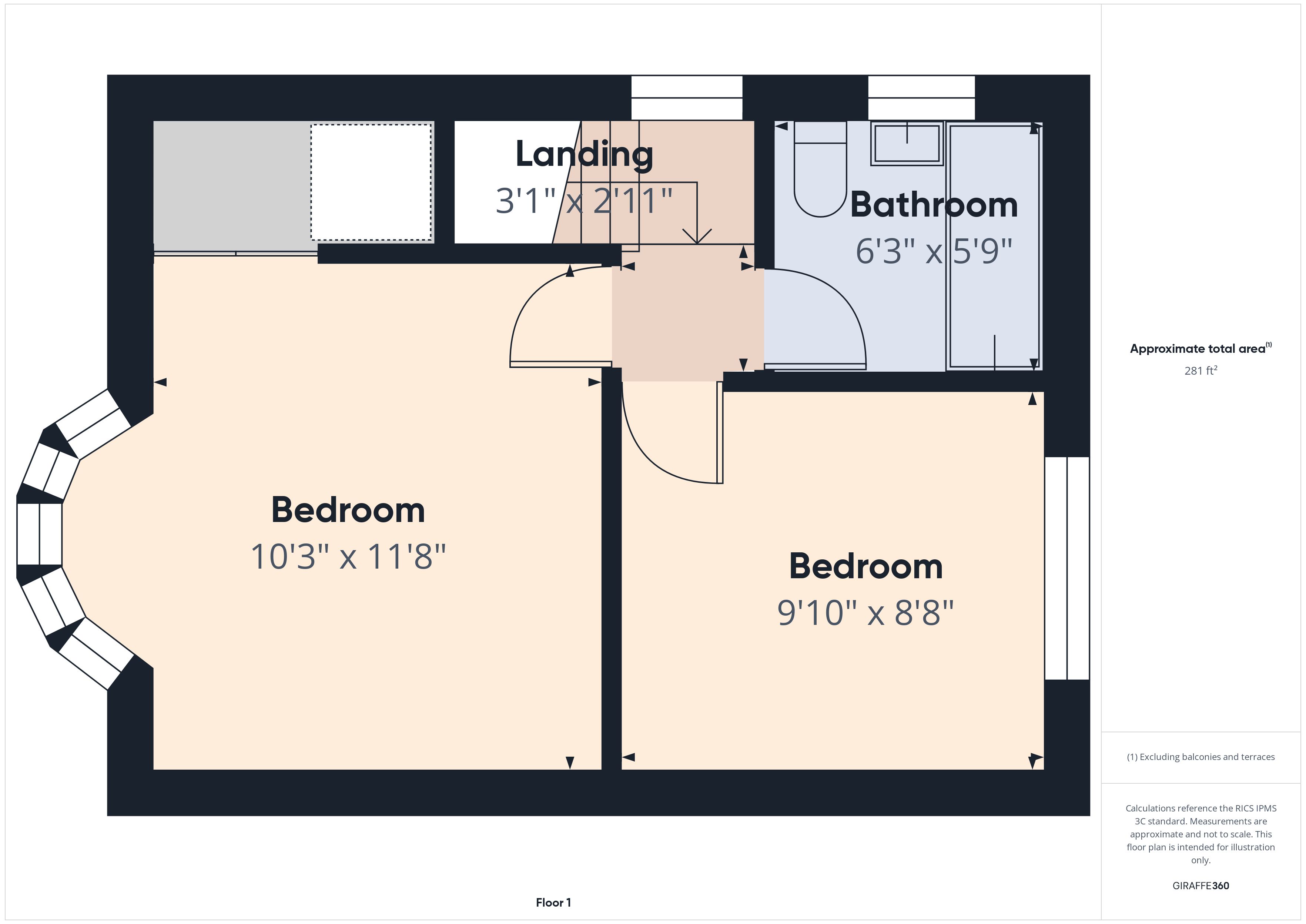 Upstairs Floor Plan